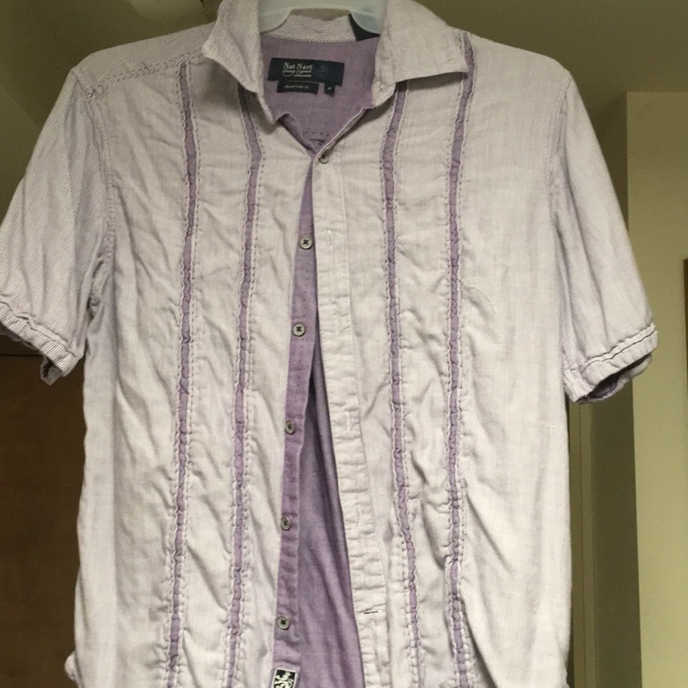 Nat Nast button shirt